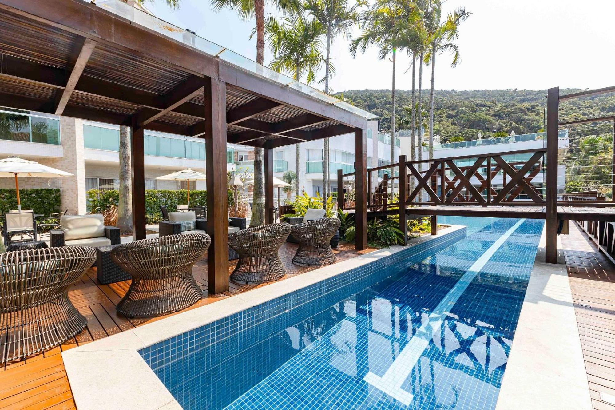 Varandas Do Atlantico - Confortavel Apto Em Condominio Pe Na Areia Bombinhas Exterior photo